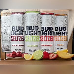 Bud Light Seltzer Tin Sign